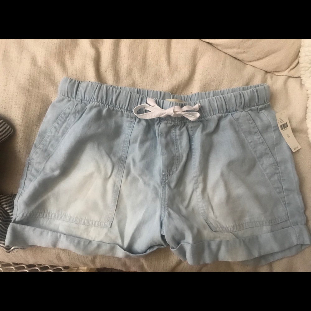 Anthropologie cloth and stone chambray shorts XS